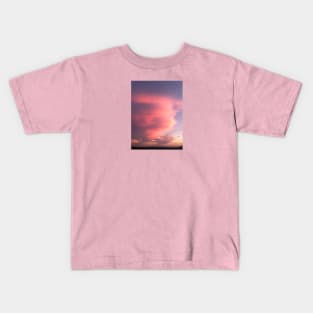 Cotton candy clouds Kids T-Shirt